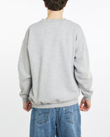 Vintage, NFL, New, England, Patriots, Super, Bowl, Sweatshirt, The Real Deal, size extra large, colour Grey, newtown, sydney, australia, thrift store, opshop, preloved, secondhand, sustainable, retro, antique, 70s, 80s, 90s, 2000s, 00s, fashion, clothing, streetwear, trendy, garment, style, boutique, store, shop, archive, sale, cheap, best, top, Sweats and hoodies