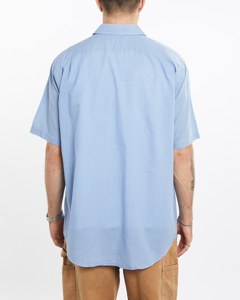 Vintage, 90s, Polo, Ralph, Lauren, Short, Sleeve, Button, Up, Shirt, The Real Deal, size extra large, colour Black, newtown, sydney, australia, thrift store, opshop, preloved, secondhand, sustainable, retro, antique, 70s, 80s, 90s, 2000s, 00s, fashion, clothing, streetwear, trendy, garment, style, boutique, store, shop, archive, sale, cheap, best, top, Shirts