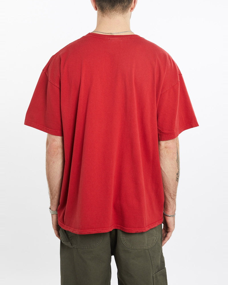 Vintage, Nike, Tee, The Real Deal, size extra large, colour Red, newtown, sydney, australia, thrift store, opshop, preloved, secondhand, sustainable, retro, antique, 70s, 80s, 90s, 2000s, 00s, fashion, clothing, streetwear, trendy, garment, style, boutique, store, shop, archive, sale, cheap, best, top, T-Shirts