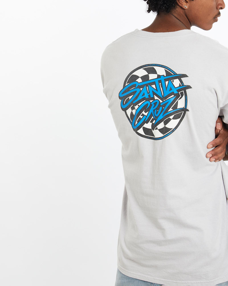 Vintage, Santa, Cruz, Skate, Tee, The Real Deal, size large, colour Grey, newtown, sydney, australia, thrift store, opshop, preloved, secondhand, sustainable, retro, antique, 70s, 80s, 90s, 2000s, 00s, fashion, clothing, streetwear, trendy, garment, style, boutique, store, shop, archive, sale, cheap, best, top, T-Shirts