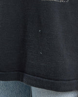 Vintage, 1991, MLB, Texas, Rangers, Nolan, Ryan', Tee, The Real Deal, size extra small, colour Black, newtown, sydney, australia, thrift store, opshop, preloved, secondhand, sustainable, retro, antique, 70s, 80s, 90s, 2000s, 00s, fashion, clothing, streetwear, trendy, garment, style, boutique, store, shop, archive, sale, cheap, best, top, T-Shirts