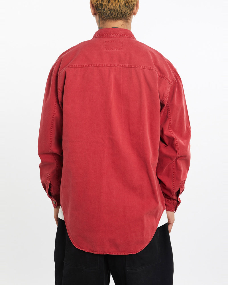 Vintage, Levi's, Button, Up, Shirt, The Real Deal, size extra large, colour Red, newtown, sydney, australia, thrift store, opshop, preloved, secondhand, sustainable, retro, antique, 70s, 80s, 90s, 2000s, 00s, fashion, clothing, streetwear, trendy, garment, style, boutique, store, shop, archive, sale, cheap, best, top, Shirts