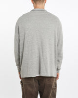 Vintage, Polo, Ralph, Lauren, Quarter, Zip, Sweater, The Real Deal, size extra large, colour Grey, newtown, sydney, australia, thrift store, opshop, preloved, secondhand, sustainable, retro, antique, 70s, 80s, 90s, 2000s, 00s, fashion, clothing, streetwear, trendy, garment, style, boutique, store, shop, archive, sale, cheap, best, top, Sweats and hoodies