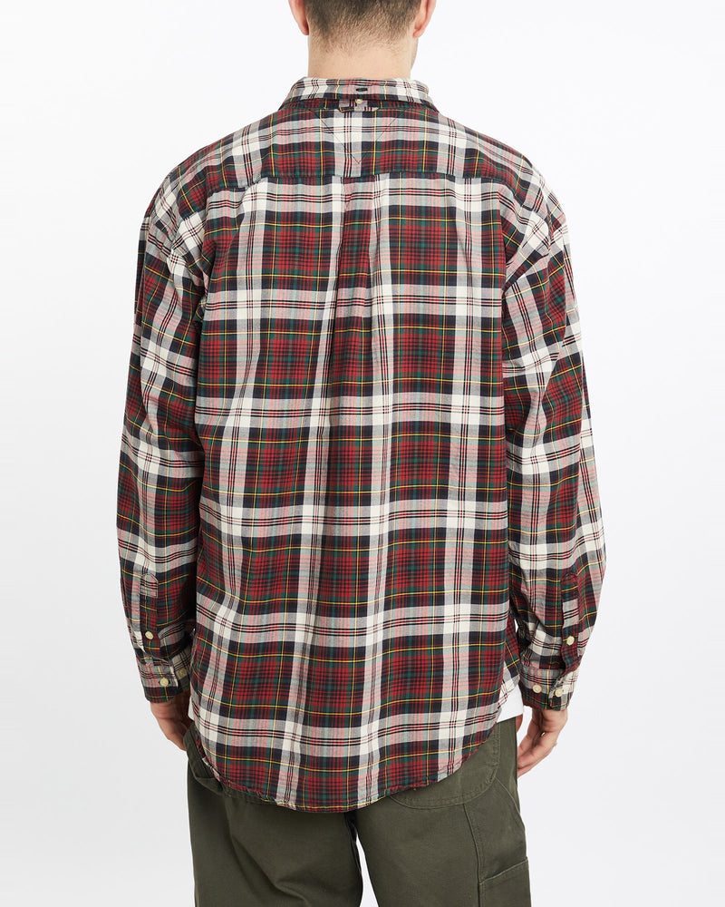 Vintage, Tommy, Hilfiger, Button, Up, Shirt, The Real Deal, size extra large, colour Multicolour, newtown, sydney, australia, thrift store, opshop, preloved, secondhand, sustainable, retro, antique, 70s, 80s, 90s, 2000s, 00s, fashion, clothing, streetwear, trendy, garment, style, boutique, store, shop, archive, sale, cheap, best, top, Shirts