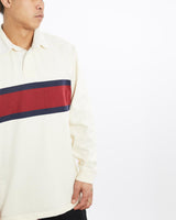 Vintage, L.L., Bean, Rugby, Shirt, The Real Deal, size extra large, colour Multicolour, newtown, sydney, australia, thrift store, opshop, preloved, secondhand, sustainable, retro, antique, 70s, 80s, 90s, 2000s, 00s, fashion, clothing, streetwear, trendy, garment, style, boutique, store, shop, archive, sale, cheap, best, top, Shirts