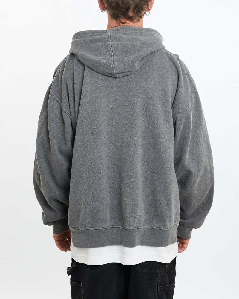 Vintage 90s NCAA University of Nebraska Huskers Hooded Sweatshirt <br>L , The Real Deal , newtown, sydney, australia, thrift store, opshop, preloved, secondhand, sustainable, retro, antique, 70s, 80s, 90s, 2000s, 00s, fashion, clothing, streetwear, trendy, garment, style, boutique, store, shop, archive, sale, cheap, best, top