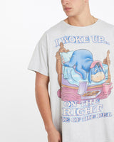 Vintage, Disney, Winnie, The, Pooh, Eeyore', Tee, The Real Deal, size double extra large, colour Grey, newtown, sydney, australia, thrift store, opshop, preloved, secondhand, sustainable, retro, antique, 70s, 80s, 90s, 2000s, 00s, fashion, clothing, streetwear, trendy, garment, style, boutique, store, shop, archive, sale, cheap, best, top, T-Shirts