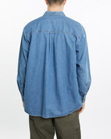 Vintage, 90s, Harley, Davidson, Denim, Button, Up, Shirt, The Real Deal, size extra large, colour Blue, newtown, sydney, australia, thrift store, opshop, preloved, secondhand, sustainable, retro, antique, 70s, 80s, 90s, 2000s, 00s, fashion, clothing, streetwear, trendy, garment, style, boutique, store, shop, archive, sale, cheap, best, top, Shirts