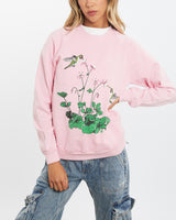 Vintage 80s Humming Bird Wildlife Sweatshirt <br>XS , The Real Deal , newtown, sydney, australia, thrift store, opshop, preloved, secondhand, sustainable, retro, antique, 70s, 80s, 90s, 2000s, 00s, fashion, clothing, streetwear, trendy, garment, style, boutique, store, shop, archive, sale, cheap, best, top