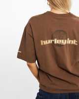 Vintage, Hurley, Skate, Tee, The Real Deal, size medium, colour Brown, newtown, sydney, australia, thrift store, opshop, preloved, secondhand, sustainable, retro, antique, 70s, 80s, 90s, 2000s, 00s, fashion, clothing, streetwear, trendy, garment, style, boutique, store, shop, archive, sale, cheap, best, top, T-Shirts