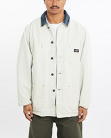 Vintage, Dickies, Flannel, Lined, Jacket, The Real Deal, size large, colour Beige, newtown, sydney, australia, thrift store, opshop, preloved, secondhand, sustainable, retro, antique, 70s, 80s, 90s, 2000s, 00s, fashion, clothing, streetwear, trendy, garment, style, boutique, store, shop, archive, sale, cheap, best, top, Jackets