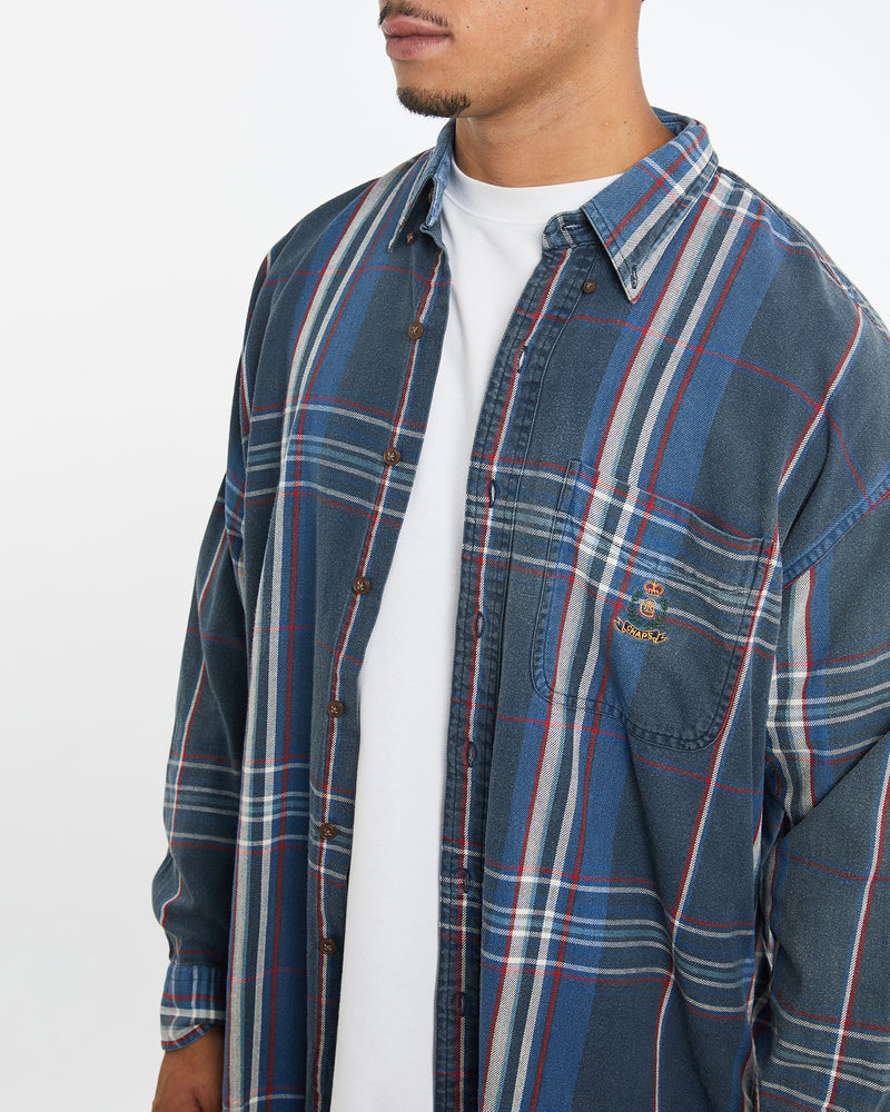 Vintage 90s Chaps Ralph Lauren Button Up Shirt <br>XL , The Real Deal , newtown, sydney, australia, thrift store, opshop, preloved, secondhand, sustainable, retro, antique, 70s, 80s, 90s, 2000s, 00s, fashion, clothing, streetwear, trendy, garment, style, boutique, store, shop, archive, sale, cheap, best, top
