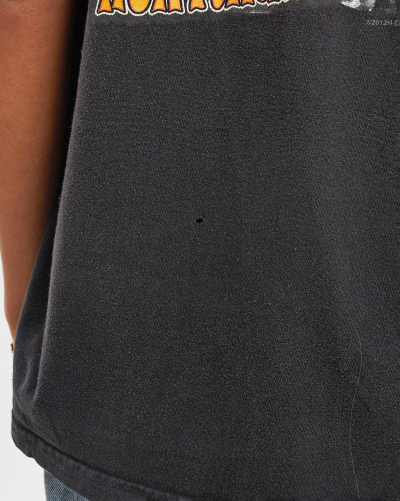 Vintage, Harley, Davidson, Tee, The Real Deal, size small, colour Black, newtown, sydney, australia, thrift store, opshop, preloved, secondhand, sustainable, retro, antique, 70s, 80s, 90s, 2000s, 00s, fashion, clothing, streetwear, trendy, garment, style, boutique, store, shop, archive, sale, cheap, best, top, T-Shirts