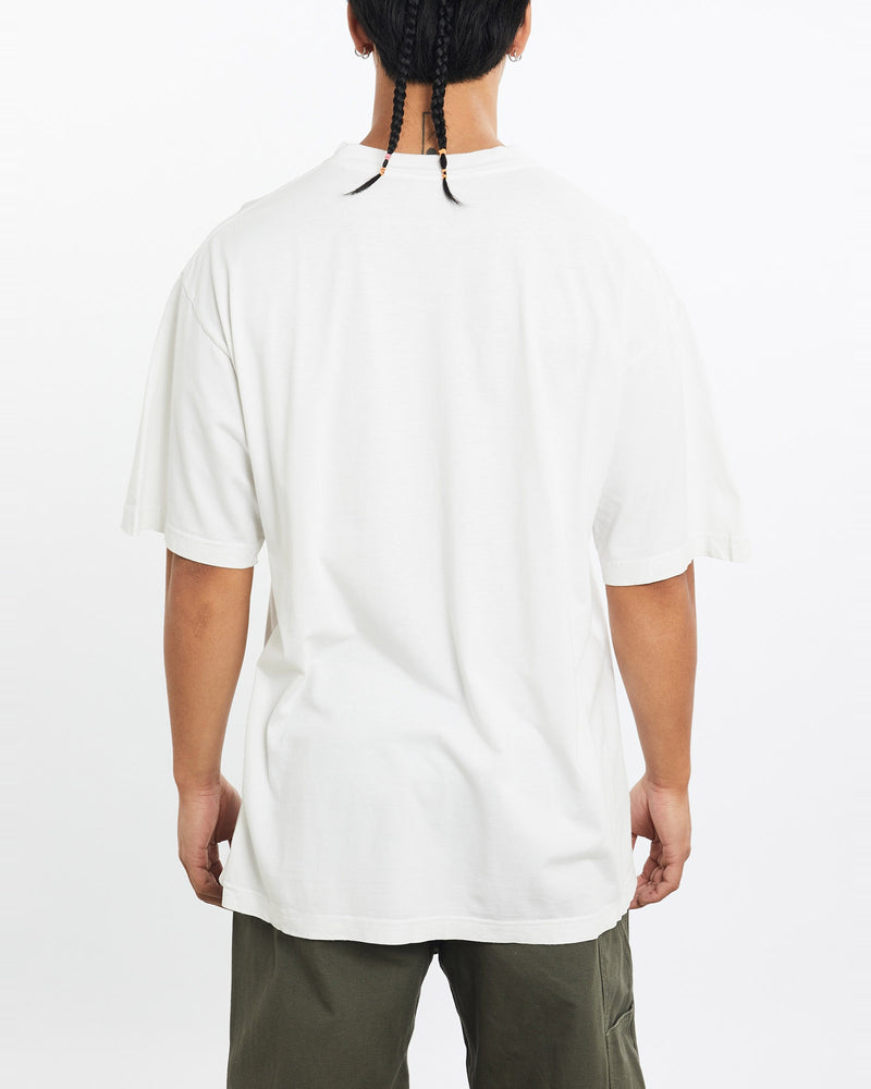 Vintage, 90s, Hard, Rock, Cafe, Tee, The Real Deal, size large, colour White, newtown, sydney, australia, thrift store, opshop, preloved, secondhand, sustainable, retro, antique, 70s, 80s, 90s, 2000s, 00s, fashion, clothing, streetwear, trendy, garment, style, boutique, store, shop, archive, sale, cheap, best, top, T-Shirts