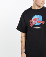 Vintage, 90s, Planet, Hollywood, Tee, The Real Deal, size extra large, colour Black, newtown, sydney, australia, thrift store, opshop, preloved, secondhand, sustainable, retro, antique, 70s, 80s, 90s, 2000s, 00s, fashion, clothing, streetwear, trendy, garment, style, boutique, store, shop, archive, sale, cheap, best, top, T-Shirts