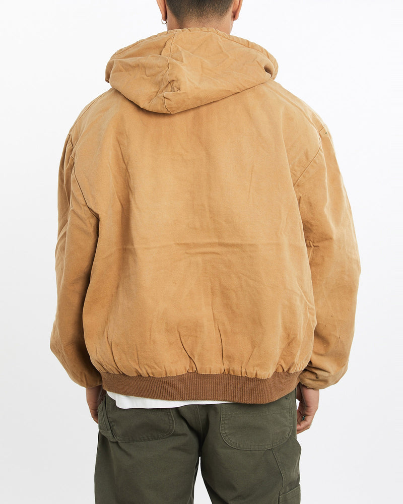 Vintage, Dickies, Workwear, Jacket, The Real Deal, size large, colour Brown, newtown, sydney, australia, thrift store, opshop, preloved, secondhand, sustainable, retro, antique, 70s, 80s, 90s, 2000s, 00s, fashion, clothing, streetwear, trendy, garment, style, boutique, store, shop, archive, sale, cheap, best, top, Jackets