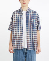 Vintage, 90s, Polo, Ralph, Lauren, Short, Sleeve, Button, Up, Shirt, The Real Deal, size extra large, colour Multicolour, newtown, sydney, australia, thrift store, opshop, preloved, secondhand, sustainable, retro, antique, 70s, 80s, 90s, 2000s, 00s, fashion, clothing, streetwear, trendy, garment, style, boutique, store, shop, archive, sale, cheap, best, top, Shirts