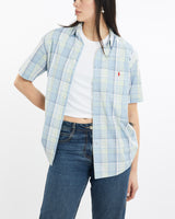 Vintage, 90s, Polo, Ralph, Lauren, Short, Sleeve, Button, Up, Shirt, The Real Deal, size medium, colour Multicolour, newtown, sydney, australia, thrift store, opshop, preloved, secondhand, sustainable, retro, antique, 70s, 80s, 90s, 2000s, 00s, fashion, clothing, streetwear, trendy, garment, style, boutique, store, shop, archive, sale, cheap, best, top, Shirts