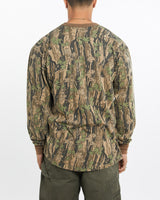 Vintage, 90s, Realtree, Camo, Long, Sleeve, Tee, The Real Deal, size large, colour Green, newtown, sydney, australia, thrift store, opshop, preloved, secondhand, sustainable, retro, antique, 70s, 80s, 90s, 2000s, 00s, fashion, clothing, streetwear, trendy, garment, style, boutique, store, shop, archive, sale, cheap, best, top, T-Shirts