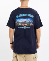 Vintage, Harley, Davidson, Tee, The Real Deal, size large, colour Navy, newtown, sydney, australia, thrift store, opshop, preloved, secondhand, sustainable, retro, antique, 70s, 80s, 90s, 2000s, 00s, fashion, clothing, streetwear, trendy, garment, style, boutique, store, shop, archive, sale, cheap, best, top, T-Shirts