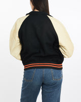 Vintage, 90s, Varsity, Jacket, The Real Deal, size medium, colour Multicolour, newtown, sydney, australia, thrift store, opshop, preloved, secondhand, sustainable, retro, antique, 70s, 80s, 90s, 2000s, 00s, fashion, clothing, streetwear, trendy, garment, style, boutique, store, shop, archive, sale, cheap, best, top, Jackets