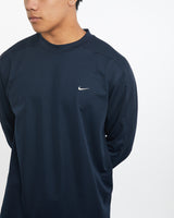 Vintage Nike Long Sleeve Jersey Tee <br>L , The Real Deal , newtown, sydney, australia, thrift store, opshop, preloved, secondhand, sustainable, retro, antique, 70s, 80s, 90s, 2000s, 00s, fashion, clothing, streetwear, trendy, garment, style, boutique, store, shop, archive, sale, cheap, best, top