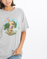 Vintage, Disney, Winnie, The, Pooh, Tigger', Tee, The Real Deal, size small, colour Grey, newtown, sydney, australia, thrift store, opshop, preloved, secondhand, sustainable, retro, antique, 70s, 80s, 90s, 2000s, 00s, fashion, clothing, streetwear, trendy, garment, style, boutique, store, shop, archive, sale, cheap, best, top, T-Shirts