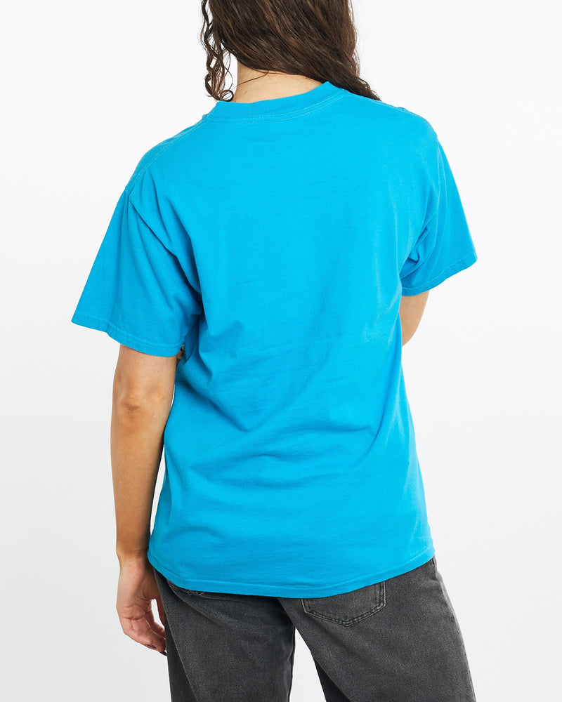 Vintage, 90s, Disney, Mickey, Mouse, Tee, The Real Deal, size medium, colour Blue, newtown, sydney, australia, thrift store, opshop, preloved, secondhand, sustainable, retro, antique, 70s, 80s, 90s, 2000s, 00s, fashion, clothing, streetwear, trendy, garment, style, boutique, store, shop, archive, sale, cheap, best, top, T-Shirts