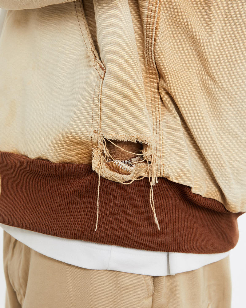 Vintage, Carhartt, Active', Jacket, The Real Deal, size extra large, colour Brown, newtown, sydney, australia, thrift store, opshop, preloved, secondhand, sustainable, retro, antique, 70s, 80s, 90s, 2000s, 00s, fashion, clothing, streetwear, trendy, garment, style, boutique, store, shop, archive, sale, cheap, best, top, Jackets