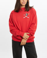 Vintage, 1995, Looney, Tunes, Bugs, Bunny, Sweatshirt, The Real Deal, size extra small, colour Grey, newtown, sydney, australia, thrift store, opshop, preloved, secondhand, sustainable, retro, antique, 70s, 80s, 90s, 2000s, 00s, fashion, clothing, streetwear, trendy, garment, style, boutique, store, shop, archive, sale, cheap, best, top, Sweats and hoodies