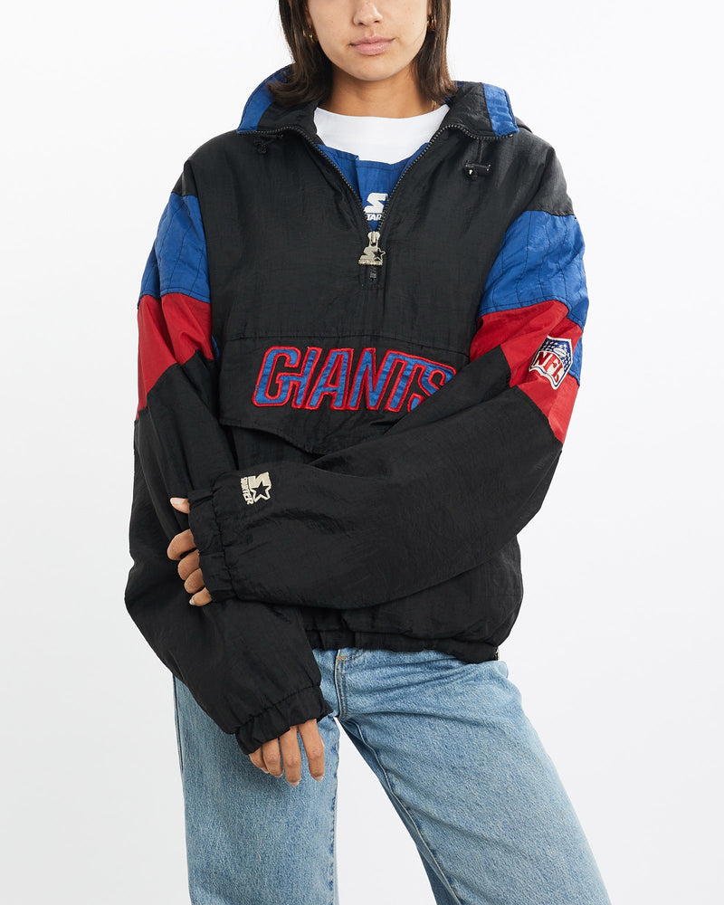 Vintage, 90s, NFL, New, York, Giants, Jacket, The Real Deal, size small, colour Multicolour, newtown, sydney, australia, thrift store, opshop, preloved, secondhand, sustainable, retro, antique, 70s, 80s, 90s, 2000s, 00s, fashion, clothing, streetwear, trendy, garment, style, boutique, store, shop, archive, sale, cheap, best, top, Jackets