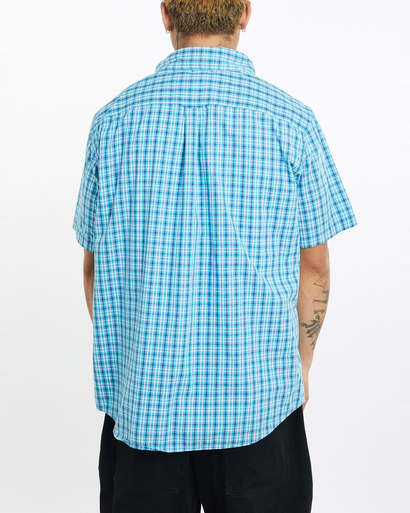 Vintage, Chaps, Ralph, Lauren, Short, Sleeve, Button, Up, Shirt, The Real Deal, size extra large, colour Multicolour, newtown, sydney, australia, thrift store, opshop, preloved, secondhand, sustainable, retro, antique, 70s, 80s, 90s, 2000s, 00s, fashion, clothing, streetwear, trendy, garment, style, boutique, store, shop, archive, sale, cheap, best, top, Shirts