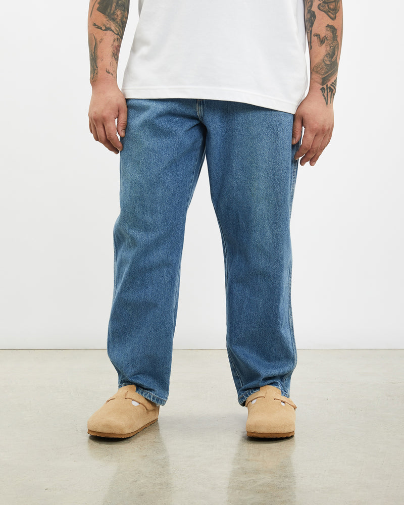 Vintage Dickies Denim Carpenter Pants <br>39" , The Real Deal , newtown, sydney, australia, thrift store, opshop, preloved, secondhand, sustainable, retro, antique, 70s, 80s, 90s, 2000s, 00s, fashion, clothing, streetwear, trendy, garment, style, boutique, store, shop, archive, sale, cheap, best, top