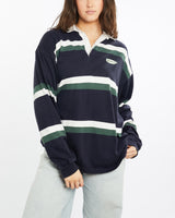 Vintage, 90s, Ireland, Rugby, Shirt, The Real Deal, size large, colour Multicolour, newtown, sydney, australia, thrift store, opshop, preloved, secondhand, sustainable, retro, antique, 70s, 80s, 90s, 2000s, 00s, fashion, clothing, streetwear, trendy, garment, style, boutique, store, shop, archive, sale, cheap, best, top, Shirts