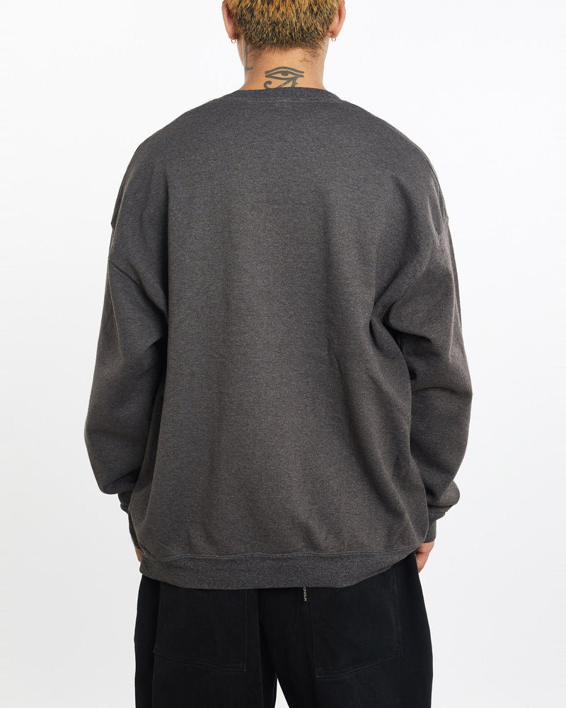 Vintage, 90s, Nike, Sweatshirt, The Real Deal, size extra large, colour Grey, newtown, sydney, australia, thrift store, opshop, preloved, secondhand, sustainable, retro, antique, 70s, 80s, 90s, 2000s, 00s, fashion, clothing, streetwear, trendy, garment, style, boutique, store, shop, archive, sale, cheap, best, top, Sweats and hoodies