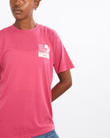 Vintage, 1987, YMCA, Women's, Fitness, Camp, Tee, The Real Deal, size medium, colour Pink, newtown, sydney, australia, thrift store, opshop, preloved, secondhand, sustainable, retro, antique, 70s, 80s, 90s, 2000s, 00s, fashion, clothing, streetwear, trendy, garment, style, boutique, store, shop, archive, sale, cheap, best, top, T-Shirts