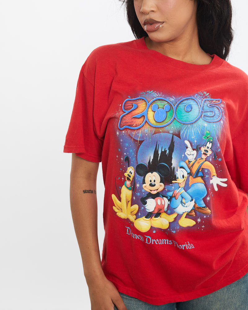 Vintage Disney Mickey Mouse Tee <br>S , The Real Deal , newtown, sydney, australia, thrift store, opshop, preloved, secondhand, sustainable, retro, antique, 70s, 80s, 90s, 2000s, 00s, fashion, clothing, streetwear, trendy, garment, style, boutique, store, shop, archive, sale, cheap, best, top