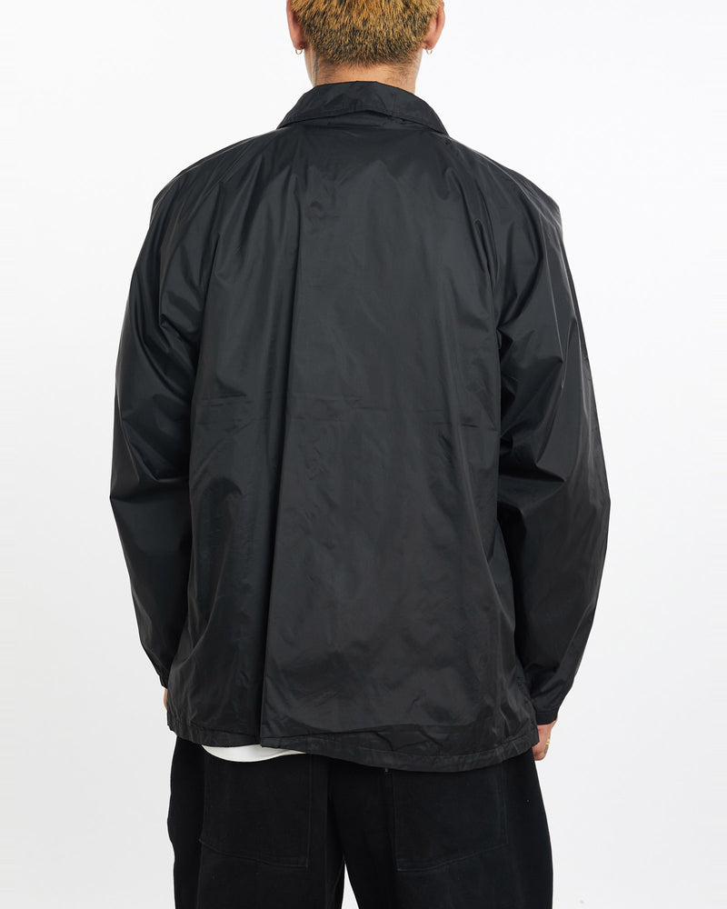 Vintage, 90s, Nike, Coaches, Jacket, The Real Deal, size extra large, colour Black, newtown, sydney, australia, thrift store, opshop, preloved, secondhand, sustainable, retro, antique, 70s, 80s, 90s, 2000s, 00s, fashion, clothing, streetwear, trendy, garment, style, boutique, store, shop, archive, sale, cheap, best, top, Jackets