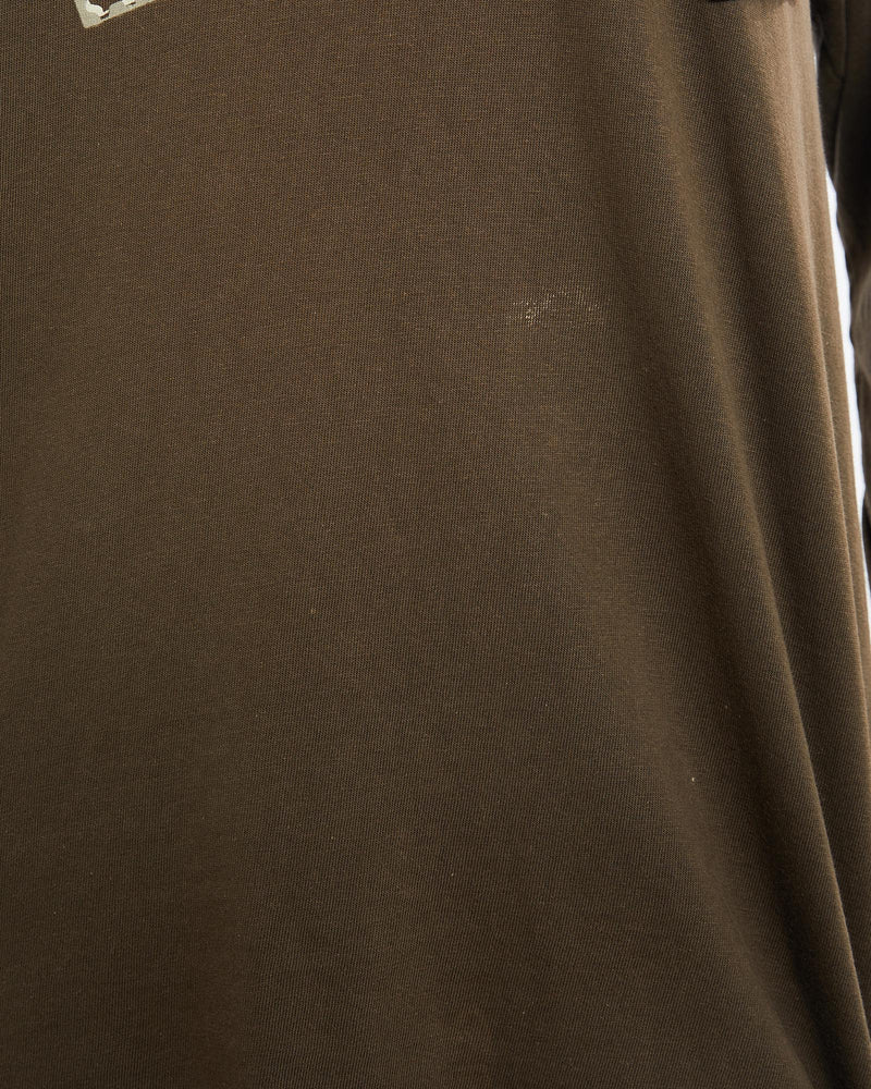 Vintage, Harley, Davidson, Long, Sleeve, Tee, The Real Deal, size medium, colour Brown, newtown, sydney, australia, thrift store, opshop, preloved, secondhand, sustainable, retro, antique, 70s, 80s, 90s, 2000s, 00s, fashion, clothing, streetwear, trendy, garment, style, boutique, store, shop, archive, sale, cheap, best, top, T-Shirts