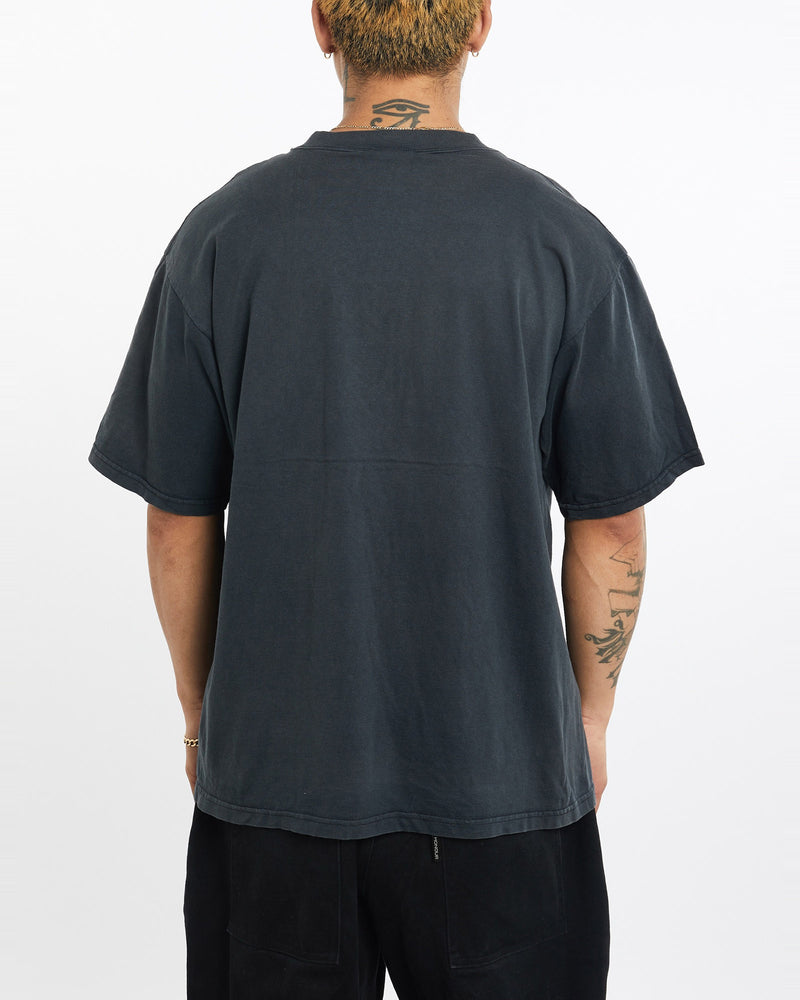 Vintage, 1990, Harley, Davidson, Tee, The Real Deal, size extra large, colour Black, newtown, sydney, australia, thrift store, opshop, preloved, secondhand, sustainable, retro, antique, 70s, 80s, 90s, 2000s, 00s, fashion, clothing, streetwear, trendy, garment, style, boutique, store, shop, archive, sale, cheap, best, top, T-Shirts