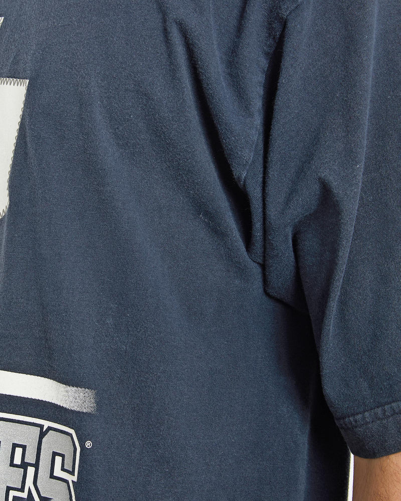 Vintage, 90s, NHL, Toronto, Maple, Leafs, Tee, The Real Deal, size extra large, colour Black, newtown, sydney, australia, thrift store, opshop, preloved, secondhand, sustainable, retro, antique, 70s, 80s, 90s, 2000s, 00s, fashion, clothing, streetwear, trendy, garment, style, boutique, store, shop, archive, sale, cheap, best, top, T-Shirts