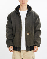 Vintage, Carhartt, Active', Jacket, The Real Deal, size large, colour Black, newtown, sydney, australia, thrift store, opshop, preloved, secondhand, sustainable, retro, antique, 70s, 80s, 90s, 2000s, 00s, fashion, clothing, streetwear, trendy, garment, style, boutique, store, shop, archive, sale, cheap, best, top, Jackets