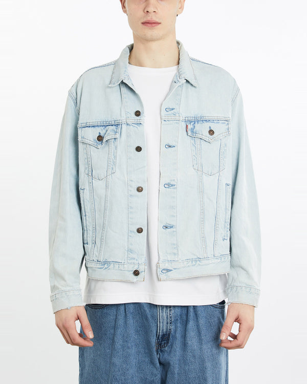 Vintage, Levi's, Denim, Jacket, The Real Deal, size extra large, colour Blue, newtown, sydney, australia, thrift store, opshop, preloved, secondhand, sustainable, retro, antique, 70s, 80s, 90s, 2000s, 00s, fashion, clothing, streetwear, trendy, garment, style, boutique, store, shop, archive, sale, cheap, best, top, Jackets