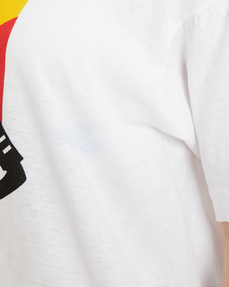 Vintage Soccer Tee <br>S , The Real Deal , newtown, sydney, australia, thrift store, opshop, preloved, secondhand, sustainable, retro, antique, 70s, 80s, 90s, 2000s, 00s, fashion, clothing, streetwear, trendy, garment, style, boutique, store, shop, archive, sale, cheap, best, top