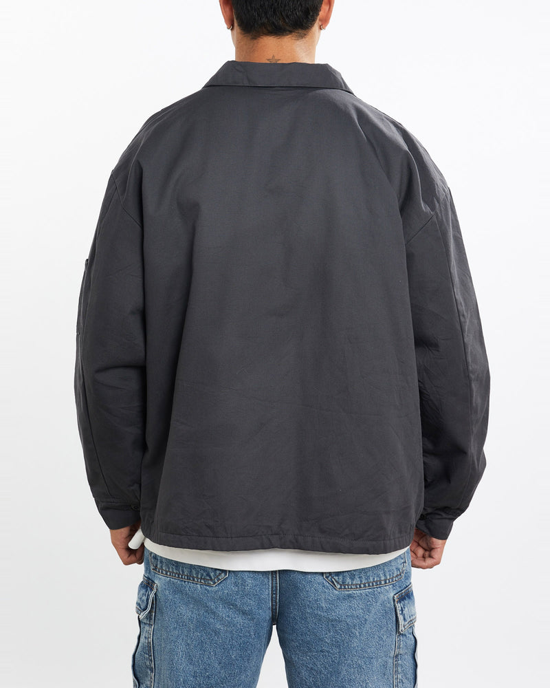 Vintage, Mechanic, Jacket, The Real Deal, size extra large, colour Grey, newtown, sydney, australia, thrift store, opshop, preloved, secondhand, sustainable, retro, antique, 70s, 80s, 90s, 2000s, 00s, fashion, clothing, streetwear, trendy, garment, style, boutique, store, shop, archive, sale, cheap, best, top, Jackets