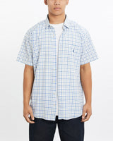 Vintage, 90s, Polo, Ralph, Lauren, Short, Sleeve, Button, Up, Shirt, The Real Deal, size large, colour Multicolour, newtown, sydney, australia, thrift store, opshop, preloved, secondhand, sustainable, retro, antique, 70s, 80s, 90s, 2000s, 00s, fashion, clothing, streetwear, trendy, garment, style, boutique, store, shop, archive, sale, cheap, best, top, Shirts