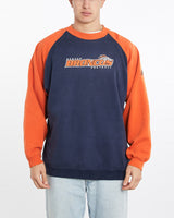 Vintage, Reebok, NFL, Denver, Broncos, Sweatshirt, The Real Deal, size double extra large, colour Multicolour, newtown, sydney, australia, thrift store, opshop, preloved, secondhand, sustainable, retro, antique, 70s, 80s, 90s, 2000s, 00s, fashion, clothing, streetwear, trendy, garment, style, boutique, store, shop, archive, sale, cheap, best, top, Sweats and hoodies