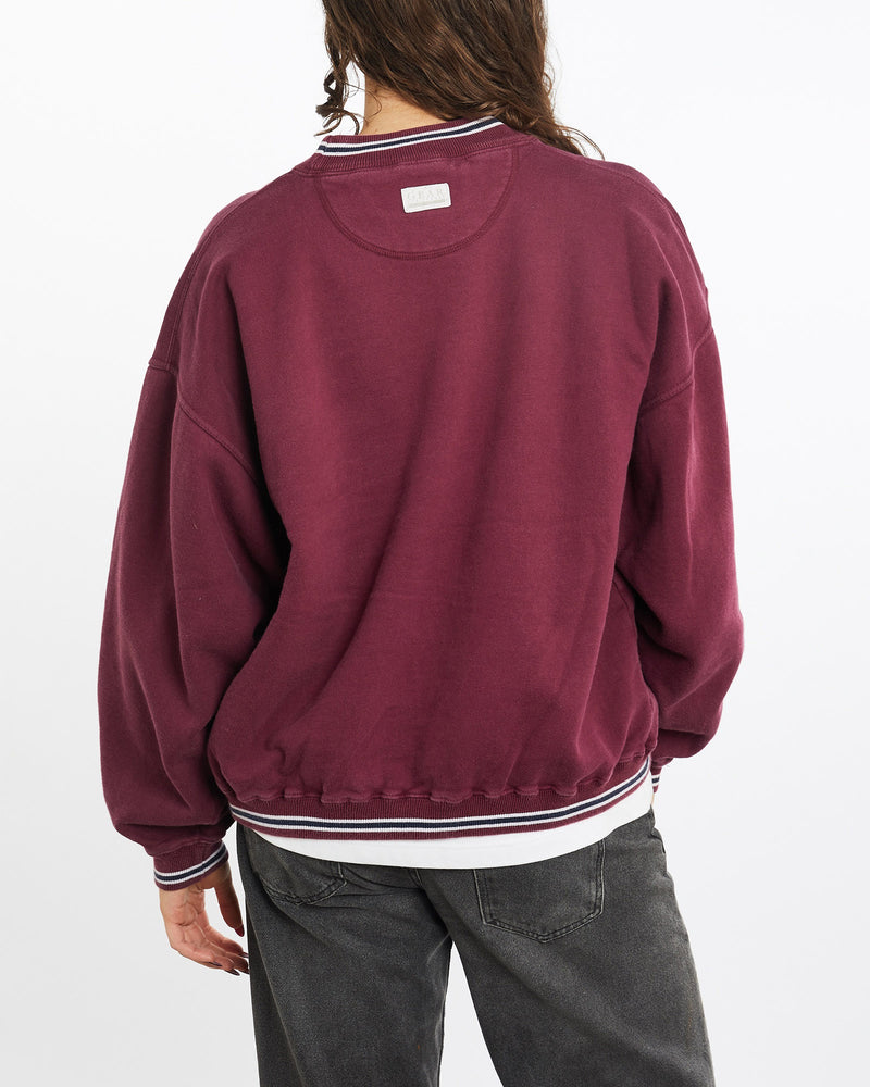 Vintage, 90s, NCAA, Washington, State, Cougars, Sweatshirt, The Real Deal, size medium, colour Burgundy, newtown, sydney, australia, thrift store, opshop, preloved, secondhand, sustainable, retro, antique, 70s, 80s, 90s, 2000s, 00s, fashion, clothing, streetwear, trendy, garment, style, boutique, store, shop, archive, sale, cheap, best, top, Sweats and hoodies