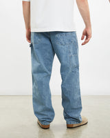 Vintage Lee Denim Carpenter Pants <br>34" , The Real Deal , newtown, sydney, australia, thrift store, opshop, preloved, secondhand, sustainable, retro, antique, 70s, 80s, 90s, 2000s, 00s, fashion, clothing, streetwear, trendy, garment, style, boutique, store, shop, archive, sale, cheap, best, top