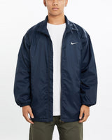 Vintage, 90s, Nike, Puffer, Jacket, The Real Deal, size large, colour Navy, newtown, sydney, australia, thrift store, opshop, preloved, secondhand, sustainable, retro, antique, 70s, 80s, 90s, 2000s, 00s, fashion, clothing, streetwear, trendy, garment, style, boutique, store, shop, archive, sale, cheap, best, top, Jackets